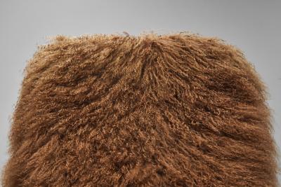 Theo Ruth Pair of Congo Lounge Chairs in Shearling by Theo Ruth The Netherlands 1950s