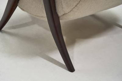 Theo Ruth Pair of Theo Ruth Model 105 Hairpin Armchairs for Artifort Netherlands 1950s