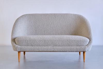 Theo Ruth Theo Ruth Sofa Model 115 in Dedar Boucl and Beech Artifort Netherlands 1958
