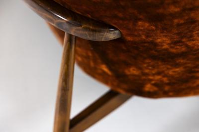 Theo Ruth Two seater Model 115 in Velvet Upholstery by Theo Ruth for Artifort 1958