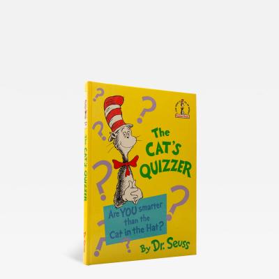 Theodor Seuss Dr Seuss Geisel The Cats Quizzer by Dr SEUSS
