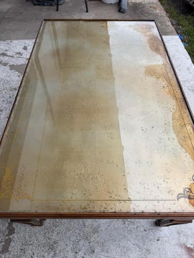 Theodore Alexander Theodore Alexander Coffee table w glass top