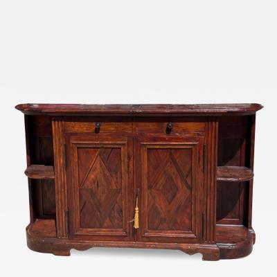Theodore Alexander Theodore Alexander Reclaimed Antique Wood Sideboard Cabinet