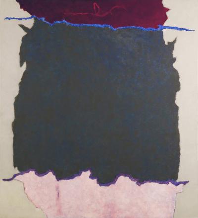 Theodore Stamos Theodore Stamos Large Acrylic on Canvas Painting