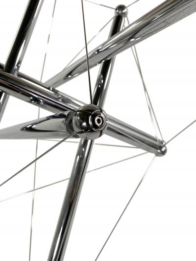 Theodore Waddell Theodore Waddell for Cassina Mid Century Modern Chrome Tension Table