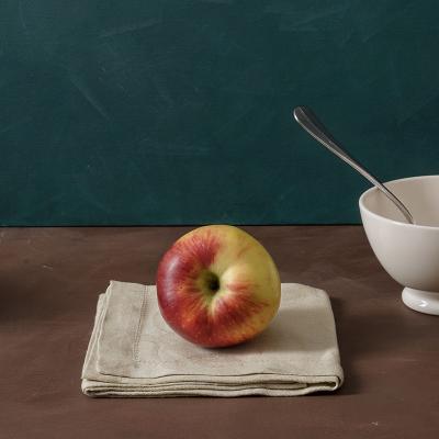Thierry Genay APPLE HAZELNUT LINEN AND BOWL Still life photography 1 9