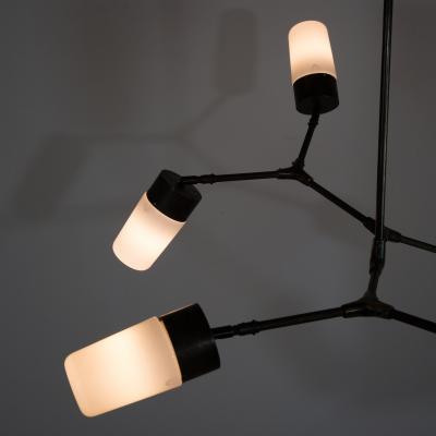 Thierry Jeannot PENDANT HORIZONTAL 6 shades brass bronze