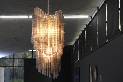 Thierry Jeannot SYBIOSIS chandelier and scones