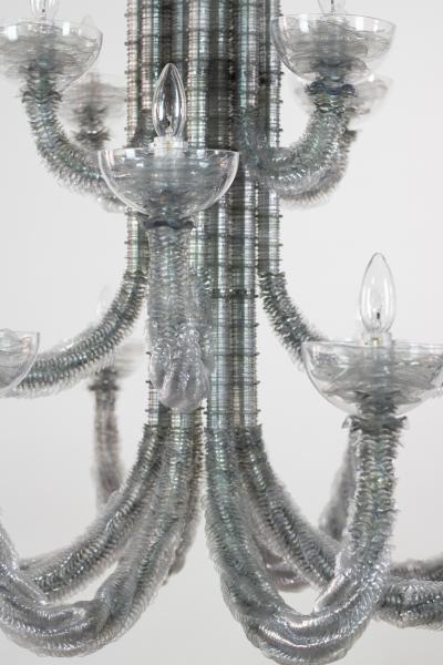 Thierry Jeannot TRANSMUTATION 2021 chandelier fixture with optional sconces
