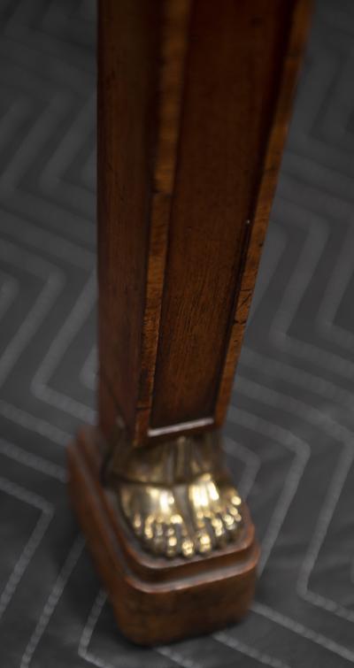 Thomas Chippendale Junior GEORGE VIII REGENCY MAHOGANY SIDE TABLE