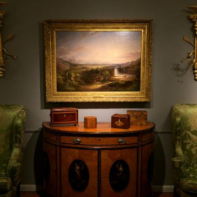 Thomas Creswick 2964 The Ford by Thomas Creswick 1811 1869 