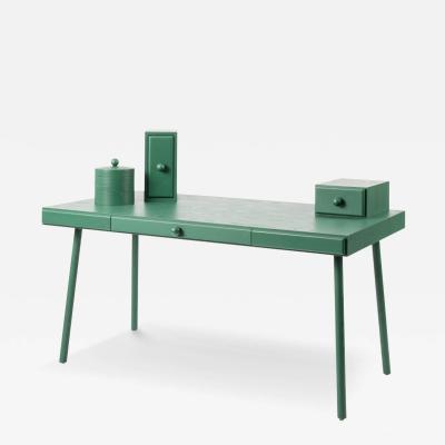Thomas Dariel French Contemporary Colorful Ash Desk 