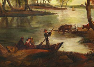 Thomas Gainsborough View near Kings Bromley