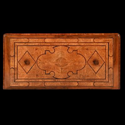 Thomas Hache Early 18th Century Regence Burr Maple Commode Attributed to Thomas Hache