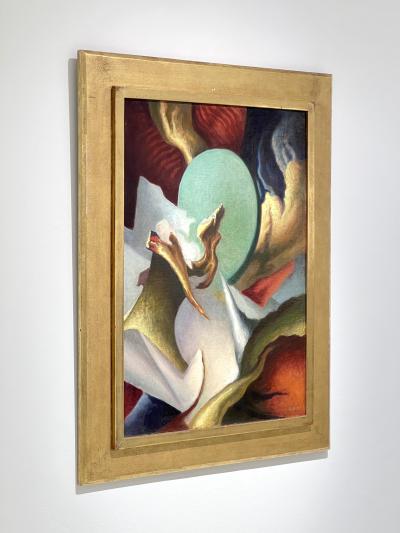 Thomas Hart Benton FANTASY Oil on Canvas by Thomas Hart Benton