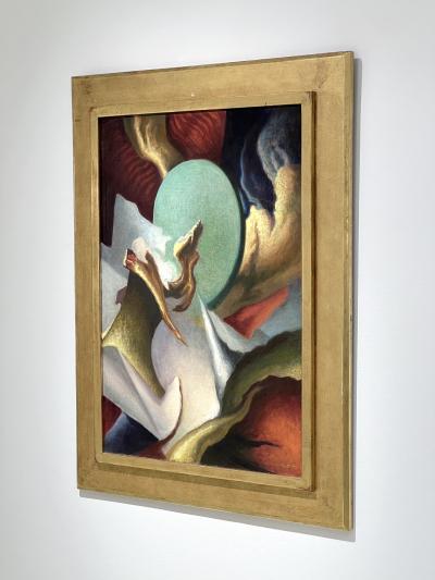 Thomas Hart Benton FANTASY Oil on Canvas by Thomas Hart Benton