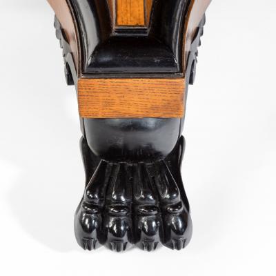 Thomas Hope An Important Regency Period Library Table Made After Designs by Thomas Hope