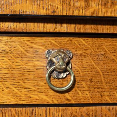 Thomas Hope An Important Regency Period Library Table Made After Designs by Thomas Hope