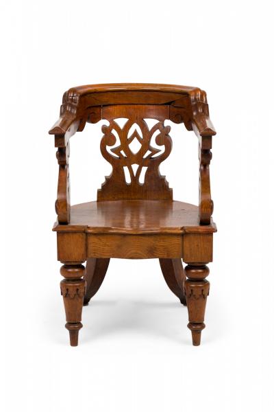 Thomas Hope English Regency Carved Wooden Child s Chair