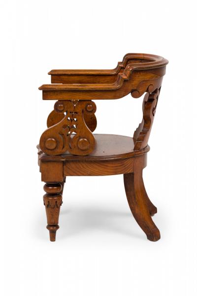 Thomas Hope English Regency Carved Wooden Child s Chair