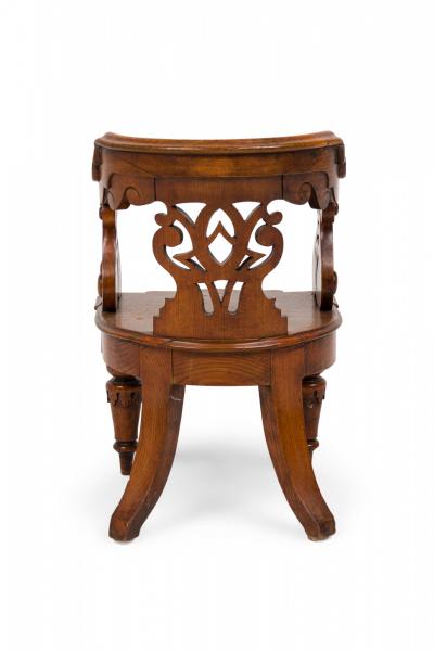Thomas Hope English Regency Carved Wooden Child s Chair