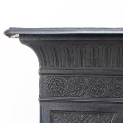 Thomas Jeckyll Thomas Jeckyll for Barnard Bishop Barnard A rare Aesthetic Movement fireplace