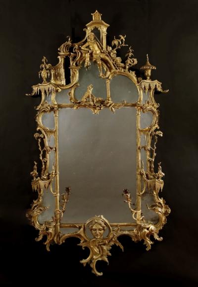 Thomas Johnson ROCOCO MIRROR DESIGNED BY AND ATTRIBUTED TO THOMAS JOHNSON