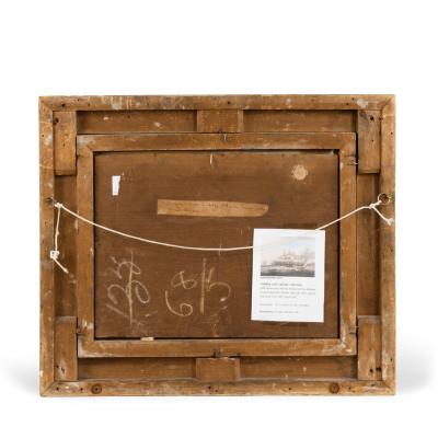 Thomas Luny HMS Bellerophon leaving Torbay with defeated Emperor Napoleon aboard