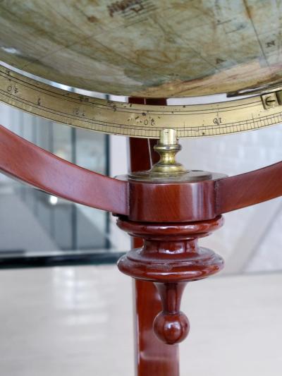 Thomas Malby Pair of Library Terrestrial Celestial Globes by Thomas Malby Co