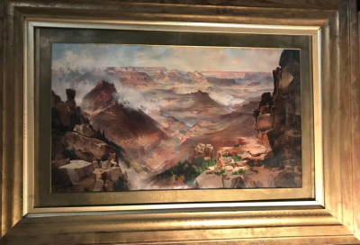 Thomas Moran Thomas Moran Chromolithograph Print 1893