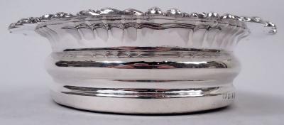 Thomas P Blagden English Georgian Regency Sterling Silver Wine Coaster 1828