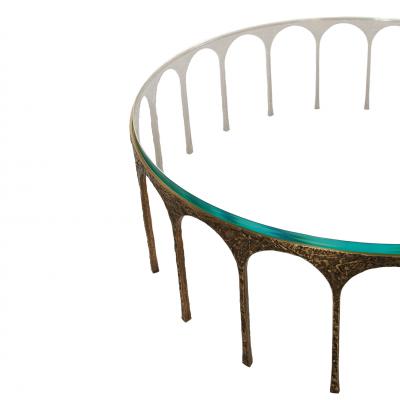 Thomas Pheasant STUDIO L Arc Cocktail Table Edition of Ten