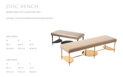 Thomas Pheasant Studio Disc Bench