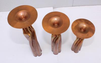 Thomas Roy Markusen Thomas Roy Markusen Brutalist Candle Holders