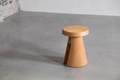 Thomas Serruys Atelier Thomas Serruys Data Stool In Natural Oregon Pine