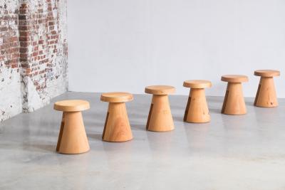 Thomas Serruys Atelier Thomas Serruys Data Stool In Natural Oregon Pine