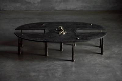 Thomas Serruys Thomas Serruys Iron Brutalist Coffee Table Belgium 2019