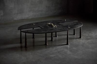Thomas Serruys Thomas Serruys Iron Brutalist Coffee Table Belgium 2019