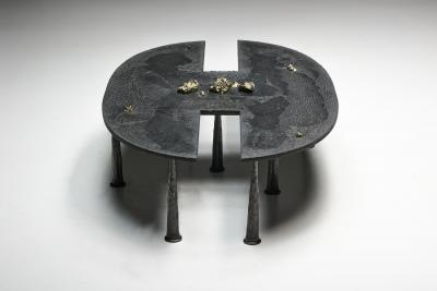 Thomas Serruys Thomas Serruys Iron Brutalist Coffee Table Belgium 2019