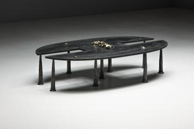 Thomas Serruys Thomas Serruys Iron Brutalist Coffee Table Belgium 2019