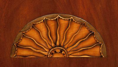 Thomas Seymour Hepplewhite Inlaid Tall Clock with Seymour Attributed Case Boston Circa 1790