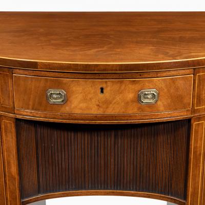 Thomas Sheraton A fine pair of George III figured mahogany side cabinets Thomas Sheraton