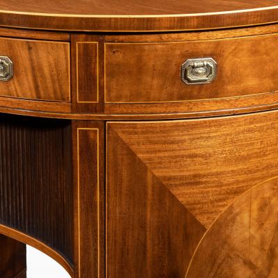 Thomas Sheraton A fine pair of George III figured mahogany side cabinets Thomas Sheraton