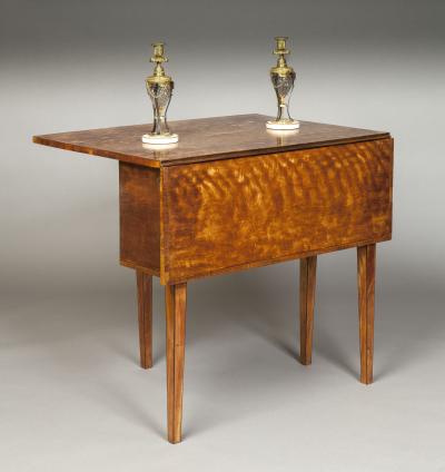 Thomas Sheraton Antique Georgian Satinwood Pembroke Suprise Sidetable Table