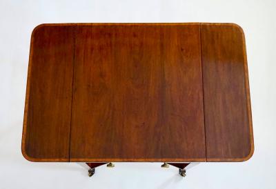 Thomas Sheraton English George III Sheraton Rosewood Satinwood Pembroke Table circa 1800