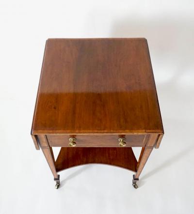 Thomas Sheraton English George III Sheraton Rosewood Satinwood Pembroke Table circa 1800