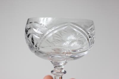 Thomas Webb Thomas Webb CorbettCrystal Wine and Water Glassware Set Signed