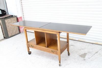 Thomasville Expandable Bar Cart Server