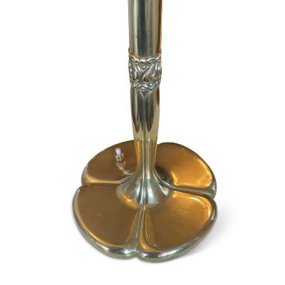 Thorvald Bindesb ll Art Nouveau Desk Lamp in Brass Attributed to Thorvald Bindesb ll