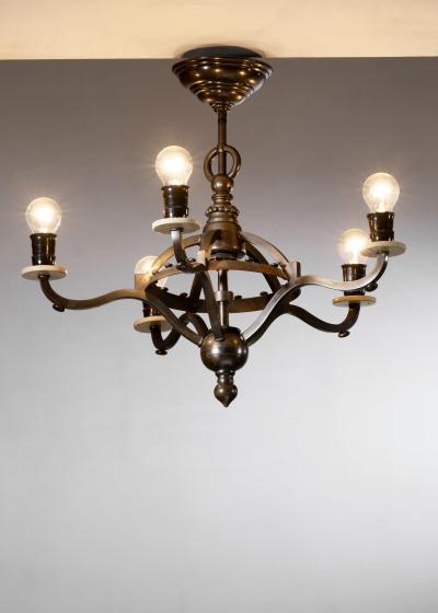 Thorvald Bindesb ll Thorvald Bindesb ll 5 arm chandelier